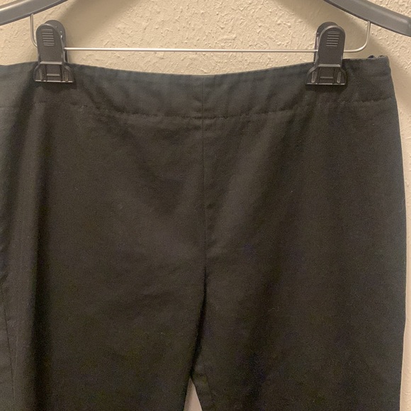 Talbots Black Stretch Pants Ankle Straight Leg Trousers Women’s Sz 10 - Picture 3 of 6